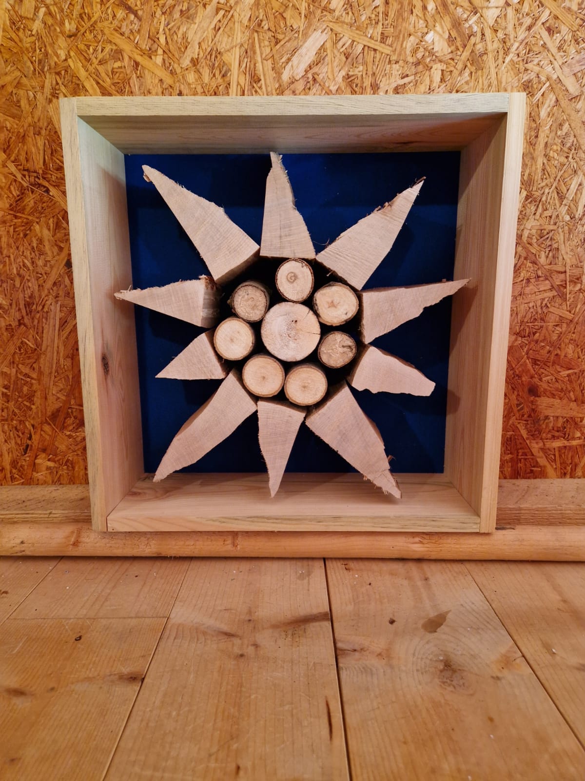 Edelweiss en bois